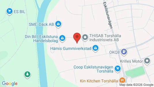 Kontorslokaler att hyra i Eskilstuna - Bild från Google Street View