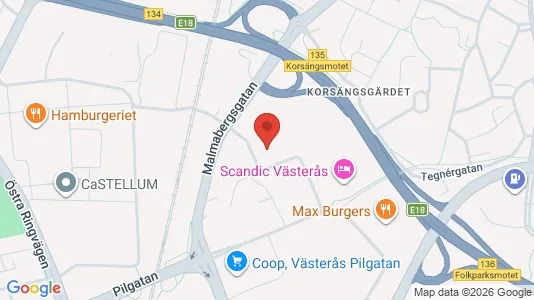Kontorslokaler att hyra i Västerås - Bild från Google Street View