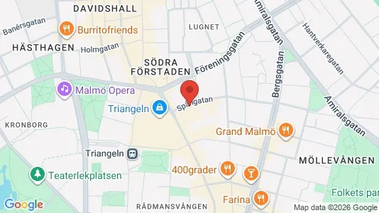 Kontorslokaler att hyra i Malmö Centrum - Bild från Google Street View