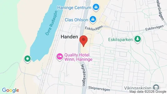 Affärslokaler att hyra i Haninge - Bild från Google Street View