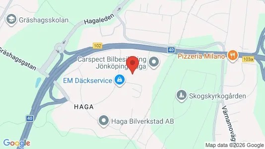 Kontorslokaler att hyra i Jönköping - Bild från Google Street View