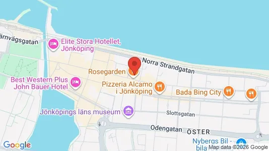 Coworking spaces att hyra i Jönköping - kort over placeringen