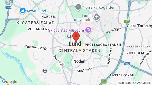 Butikslokaler att hyra i Lund - Bild från Google Street View