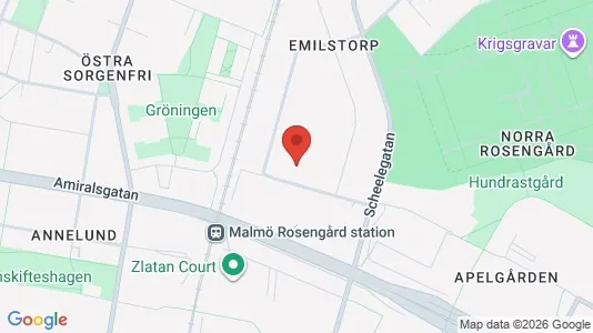 Kontorslokaler att hyra i Rosengård - Bild från Google Street View