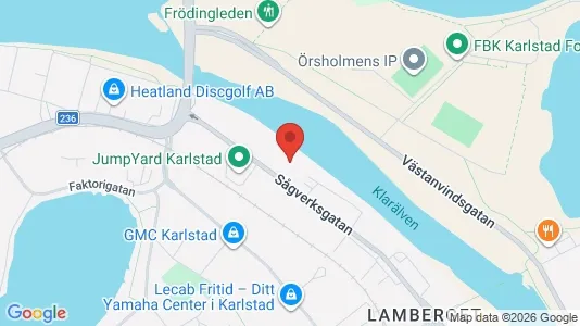 Industrilokaler att hyra i Karlstad - Bild från Google Street View