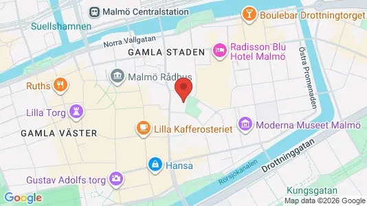 Kontorslokaler att hyra i Malmö Centrum - Bild från Google Street View