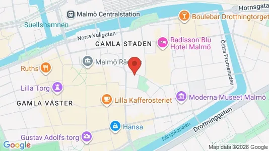 Kontorslokaler att hyra i Malmö Centrum - Bild från Google Street View