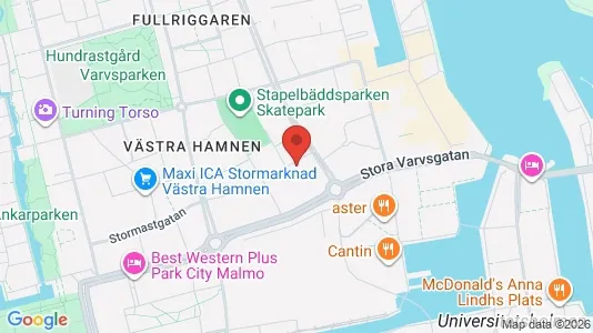 Kontorslokaler att hyra i Malmö Centrum - Bild från Google Street View