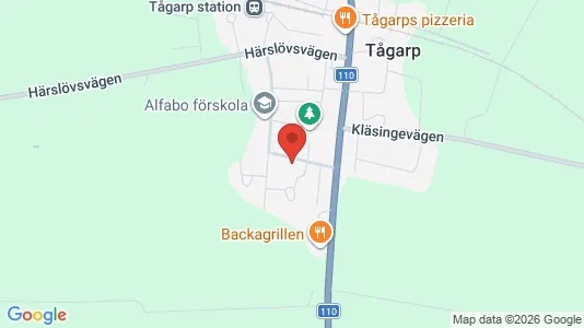 Affärslokaler till försäljning i Svalöv - Bild från Google Street View