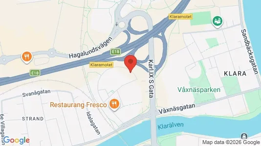 Kontorslokaler att hyra i Karlstad - Bild från Google Street View