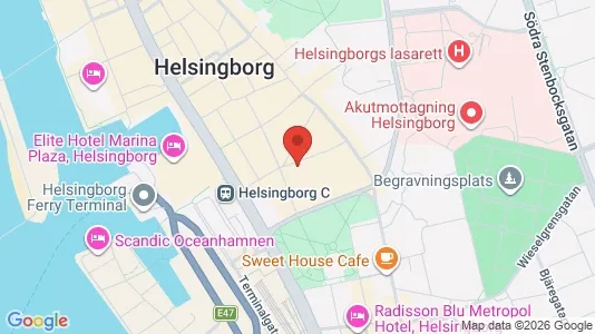 Lagerlokaler att hyra i Helsingborg - Bild från Google Street View