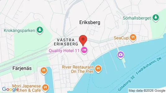 Kontorslokaler att hyra i Lundby - kort over placeringen