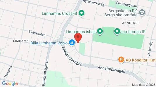 Kontorslokaler att hyra i Limhamn/Bunkeflo - kort over placeringen