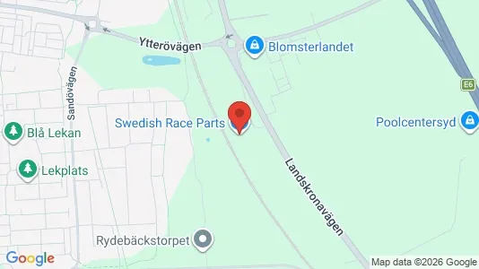Industrilokaler att hyra i Helsingborg - kort over placeringen