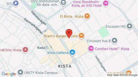 Kontorslokaler att hyra i Västerort - kort over placeringen