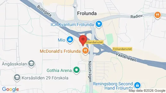 Kontorslokaler att hyra i Askim-Frölunda-Högsbo - kort over placeringen