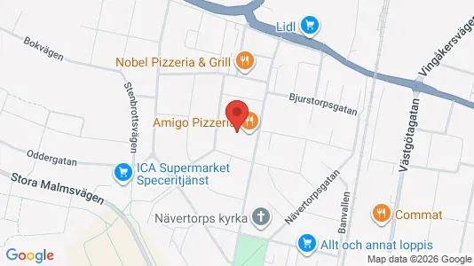 Bostadsfastigheter till försäljning i Katrineholm - kort over placeringen