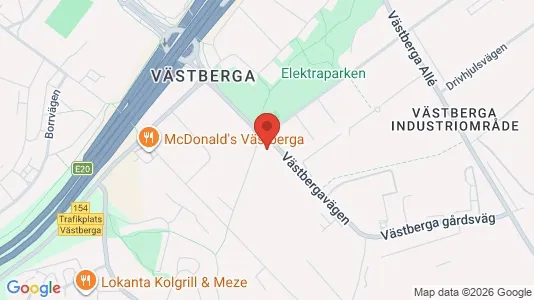 Affärslokaler att hyra i Söderort - kort over placeringen