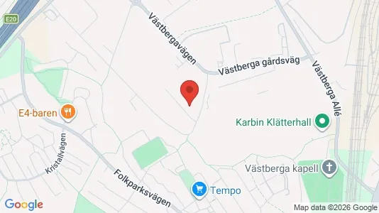 Affärslokaler att hyra i Söderort - kort over placeringen