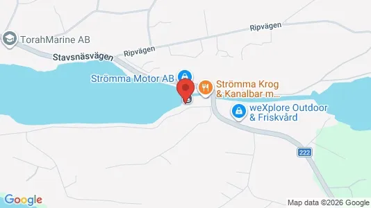 Kontorslokaler att hyra i Värmdö - kort over placeringen