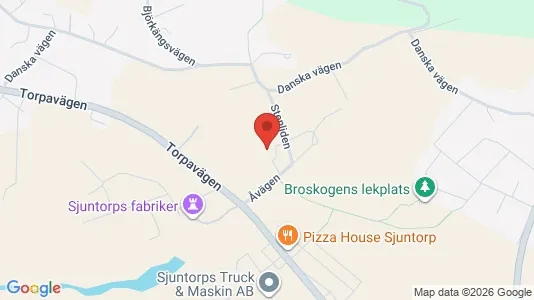 Affärslokaler till försäljning i Trollhättan - kort over placeringen