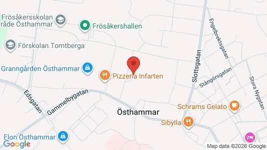 Affärslokaler till försäljning i Östhammar - kort over placeringen
