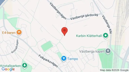 Industrilokaler att hyra i Söderort - kort over placeringen