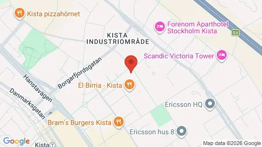 Kontorslokaler att hyra i Västerort - kort over placeringen