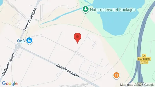 Kontorslokaler att hyra i Jönköping - kort over placeringen