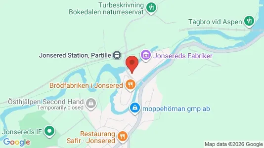 Kontorslokaler att hyra i Partille - kort over placeringen