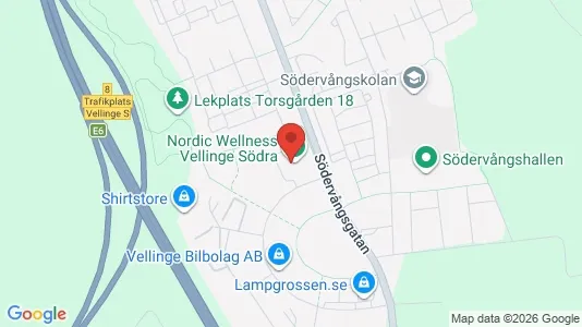 Industrilokaler att hyra i Vellinge - kort over placeringen