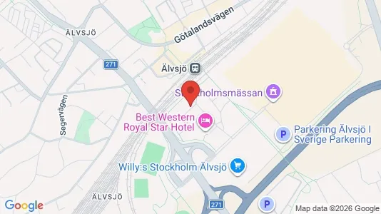 Kontorslokaler att hyra i Söderort - kort over placeringen