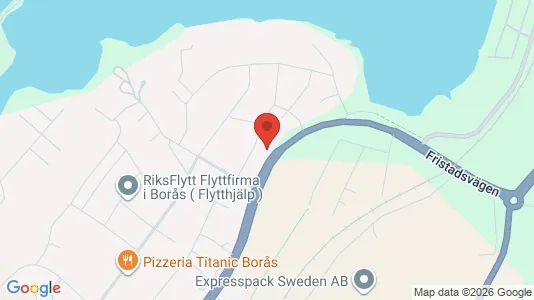 Affärslokaler till försäljning i Borås - kort over placeringen