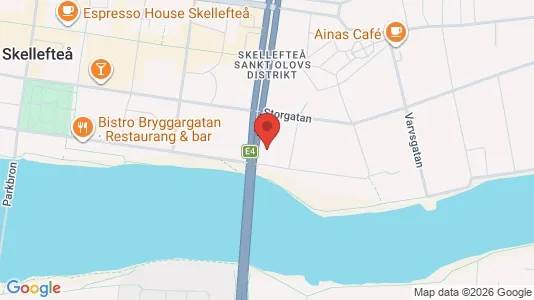 Kontorslokaler att hyra i Skellefteå - Bild från Google Street View