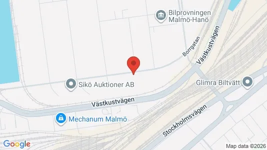 Lagerlokaler att hyra i Malmö Centrum - Bild från Google Street View