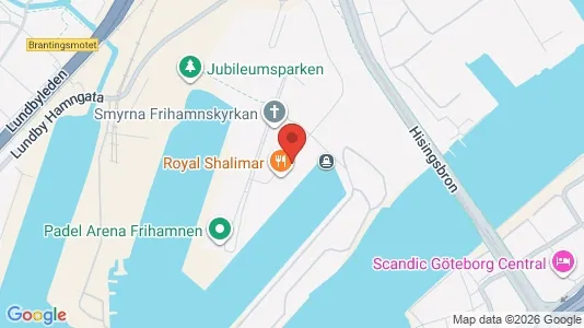 Kontorslokaler att hyra i Lundby - kort over placeringen