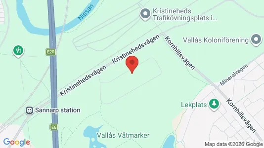 Industrilokaler att hyra i Halmstad - kort over placeringen