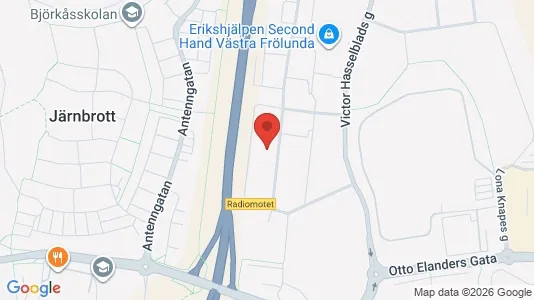Kontorslokaler att hyra i Askim-Frölunda-Högsbo - kort over placeringen
