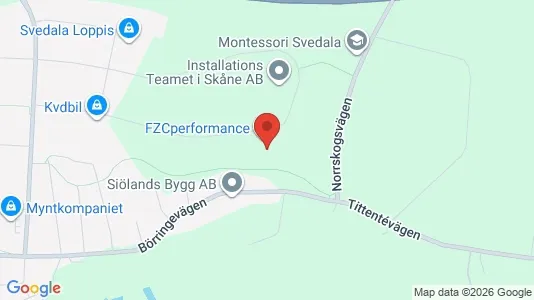 Industrilokaler att hyra i Svedala - kort over placeringen