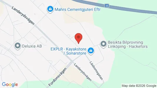 Industrilokaler att hyra i Linköping - Bild från Google Street View