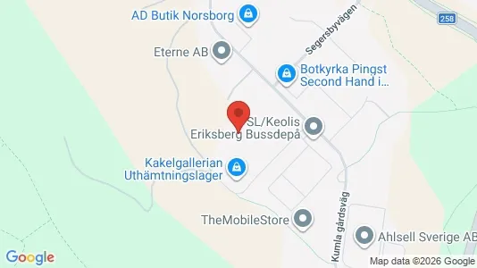 Kontorslokaler att hyra i Botkyrka - kort over placeringen