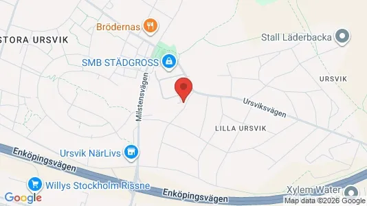 Kontorslokaler att hyra i Sundbyberg - kort over placeringen