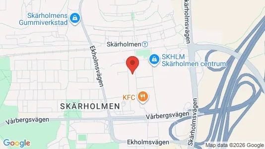 Kontorslokaler att hyra i Söderort - kort over placeringen