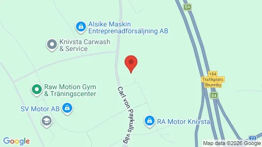 Kontorslokaler att hyra i Knivsta - kort over placeringen