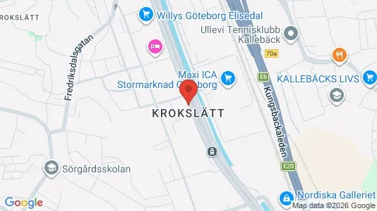 Kontorslokaler att hyra i Johanneberg - kort over placeringen