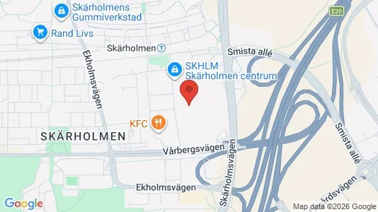 Kontorslokaler att hyra i Söderort - kort over placeringen
