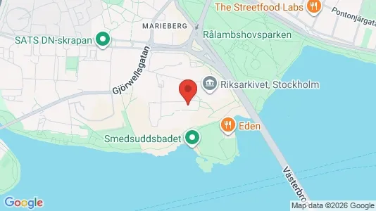 Kontorslokaler att hyra i Kungsholmen - kort over placeringen