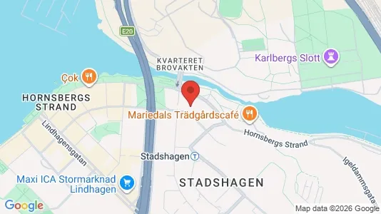 Kontorslokaler att hyra i Kungsholmen - kort over placeringen