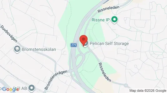Industrilokaler att hyra i Sundbyberg - kort over placeringen