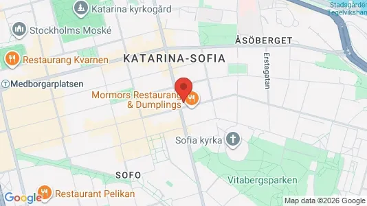 Kontorslokaler att hyra i Södermalm - kort over placeringen